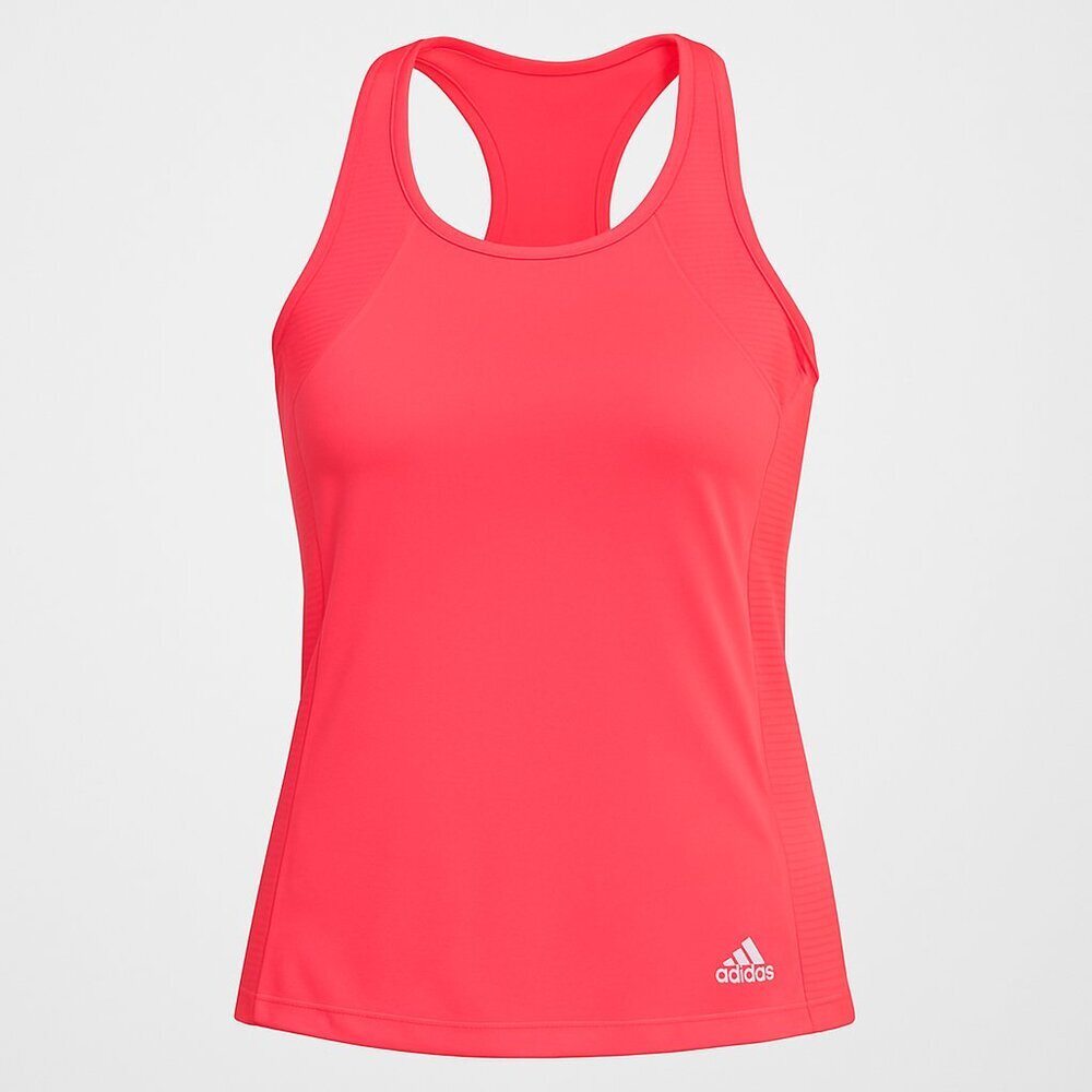 Adidas Climalite Racerback Tank Top Bright Pink Athletic Training Shirt M